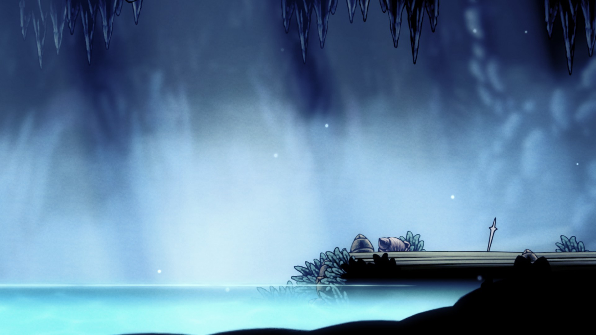 Lago azul de hollownest